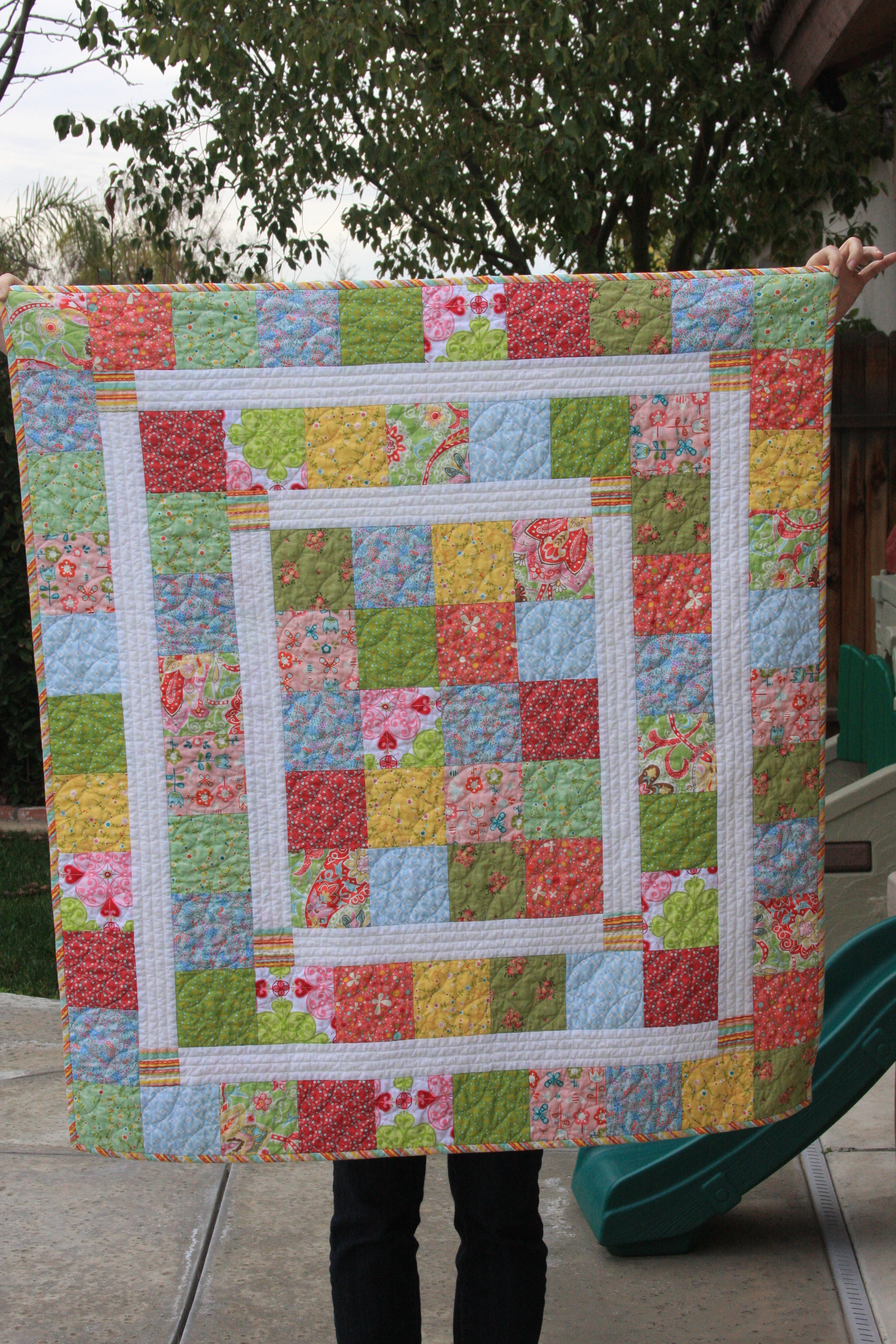 Finally the Kelsie Baby Quilt Post Rebel Perfection