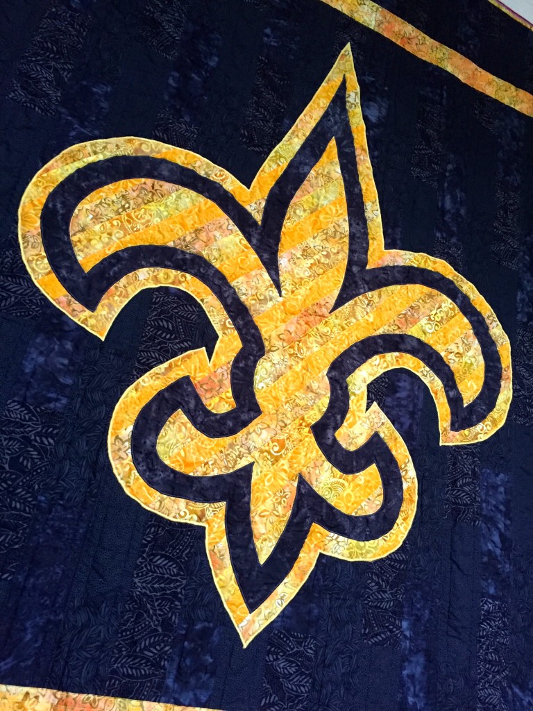 New Orleans Saints Quilt Pattern